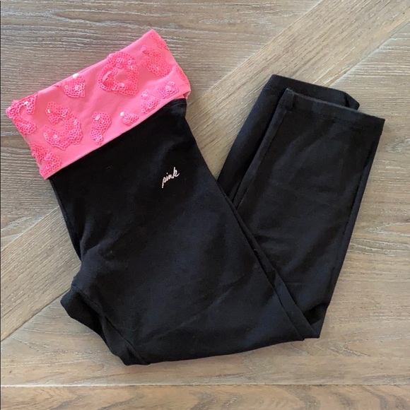 PINK Victoria's Secret Pants - VS PINK CAPRI LEGGINGS